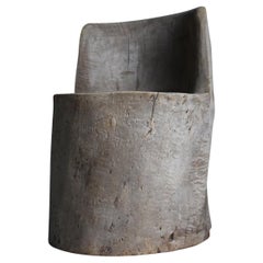 Sedia antica giapponese primitiva 1860-1920 / Wabi Sabi