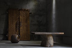 Japanese Antique Primitive Coffee Table 1860s-1900s / Mingei Wabi Sabi