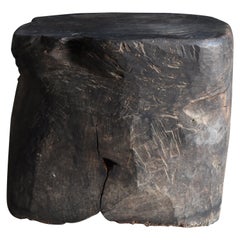 Mesa de centro primitiva japonesa antigua 1860s-1900s / Mingei Wabi Sabi