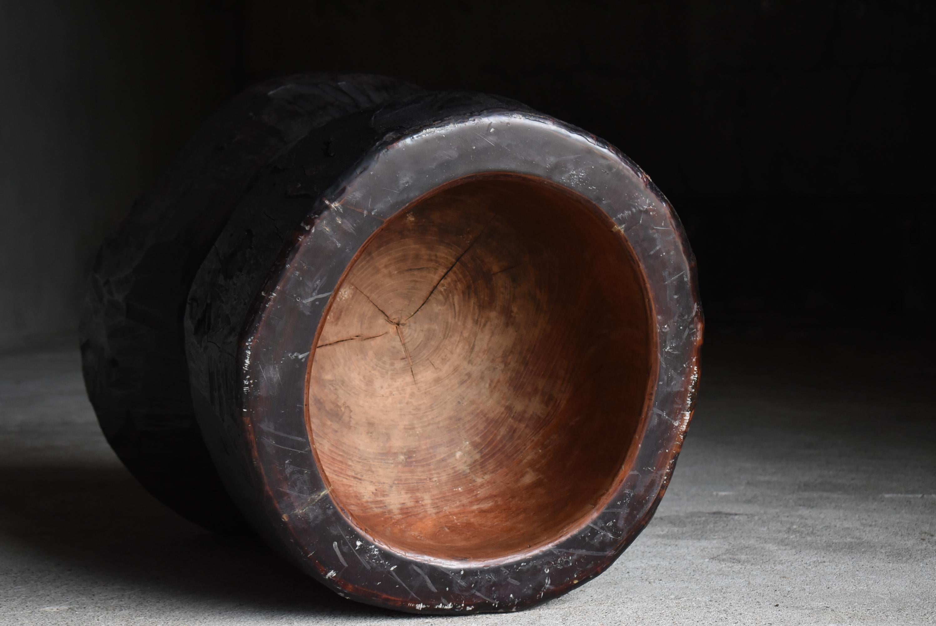 Table basse primitive japonaise ancienne 1860s-1900s / Table d'appoint Wabisabi en vente 6