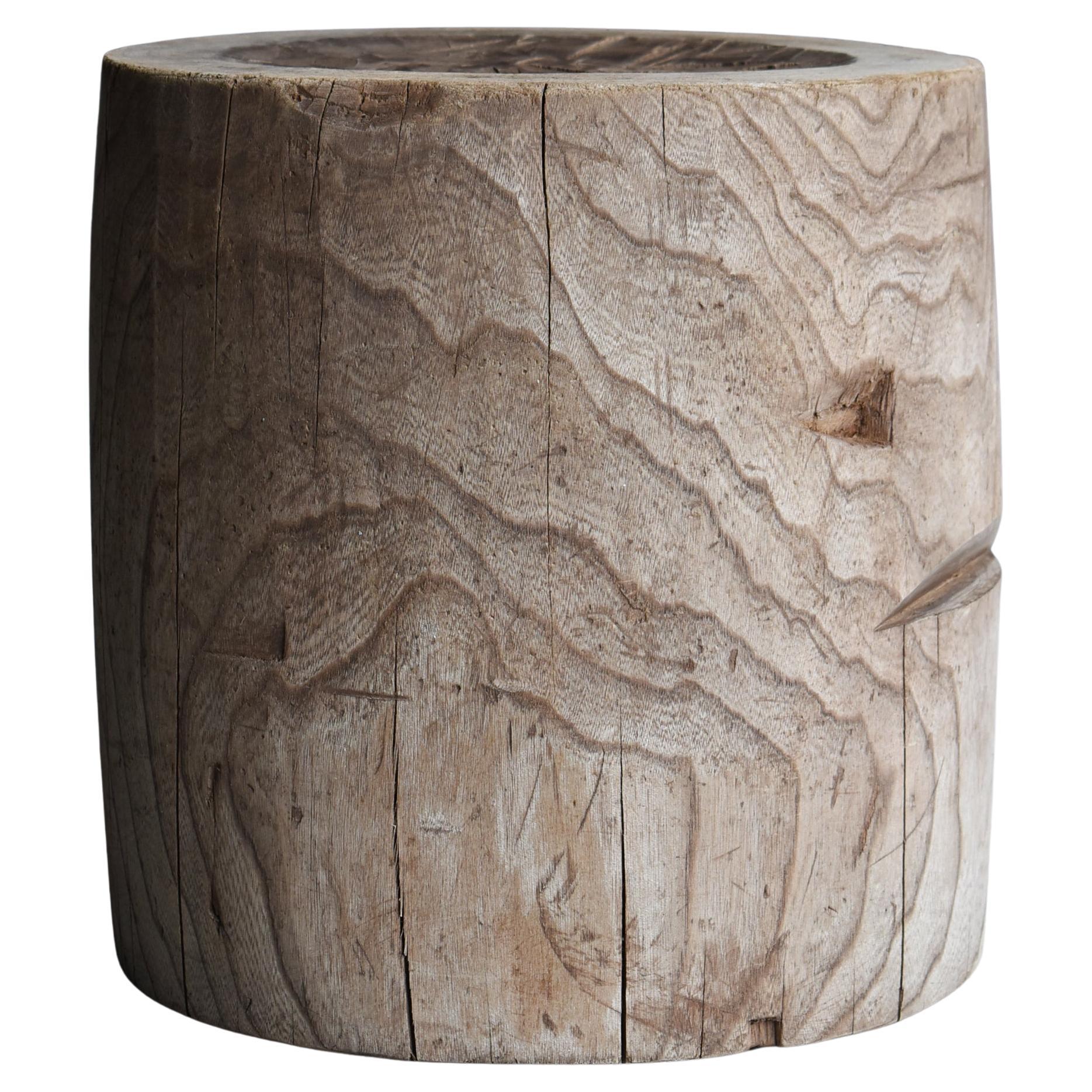 Japanese Antique Primitive Coffee Table 1860s-1920s / Side Table Wabisabi For Sale