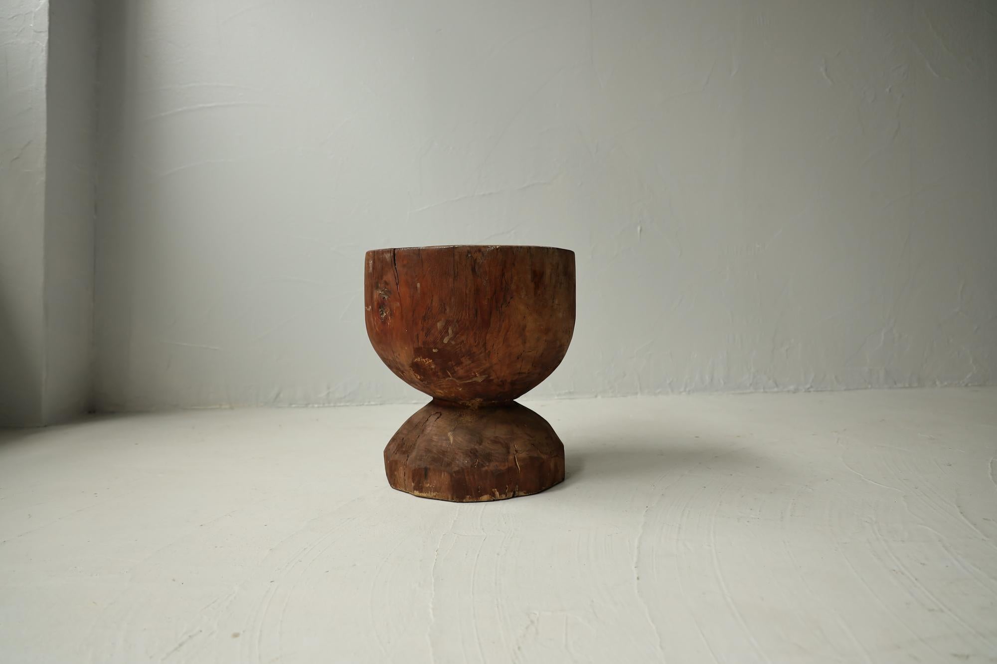 Japanese Antique Primitive Coffee Table,  Side Table Wabi Sabi 4