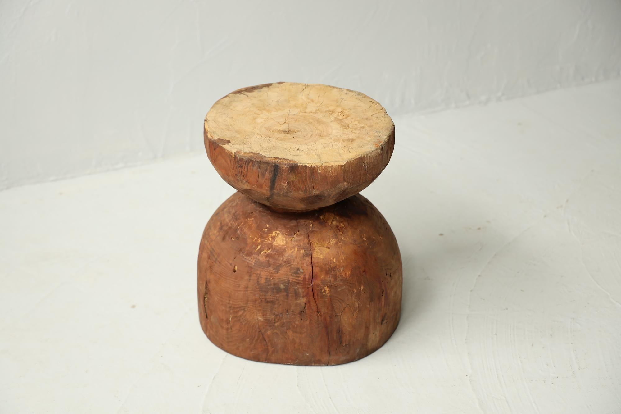 Meiji Japanese Antique Primitive Coffee Table,  Side Table Wabi Sabi