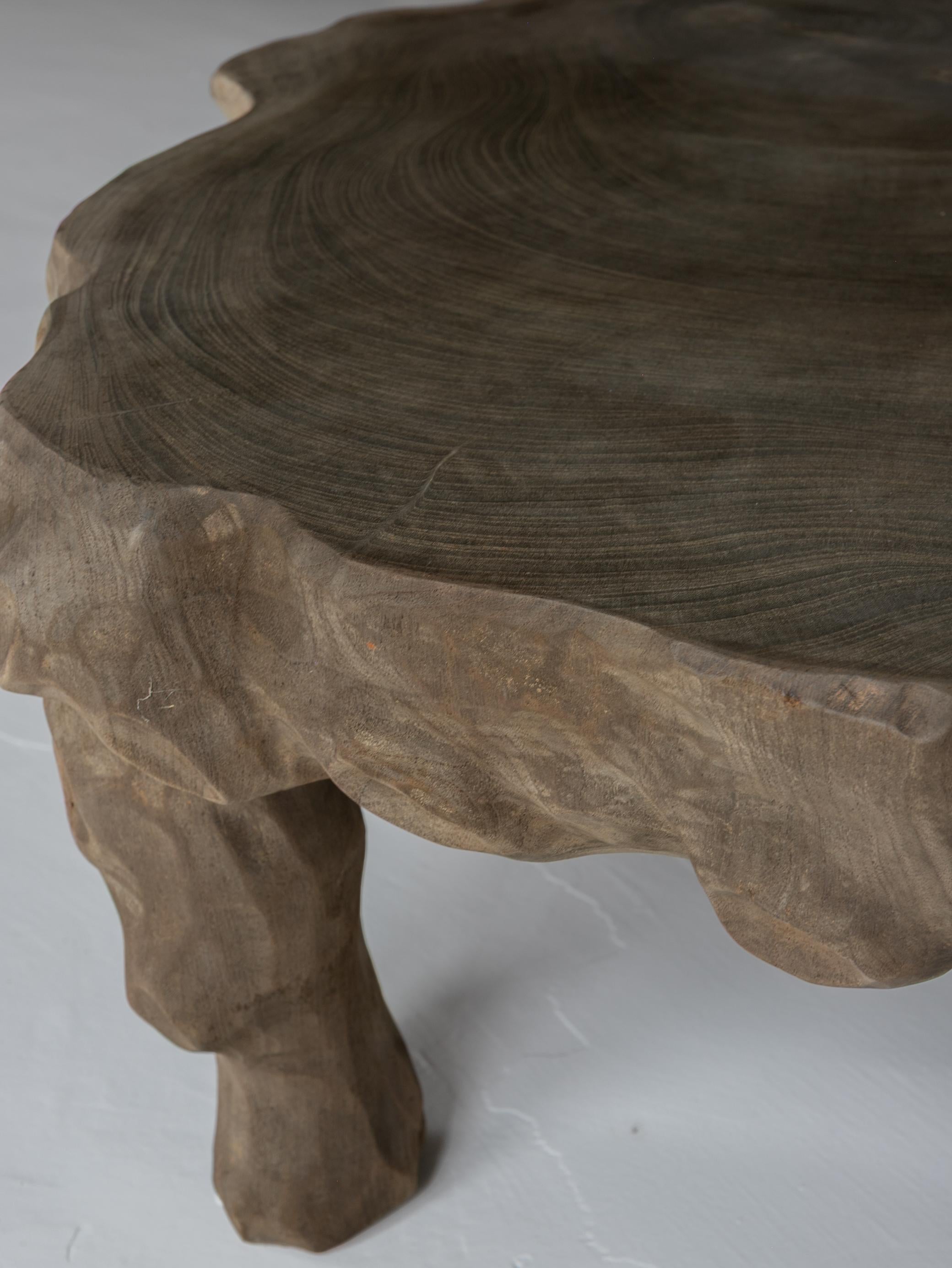 Japanese Antique Primitive Low Table 1900s-1940s / Side Table Wabi Sabi For Sale 10