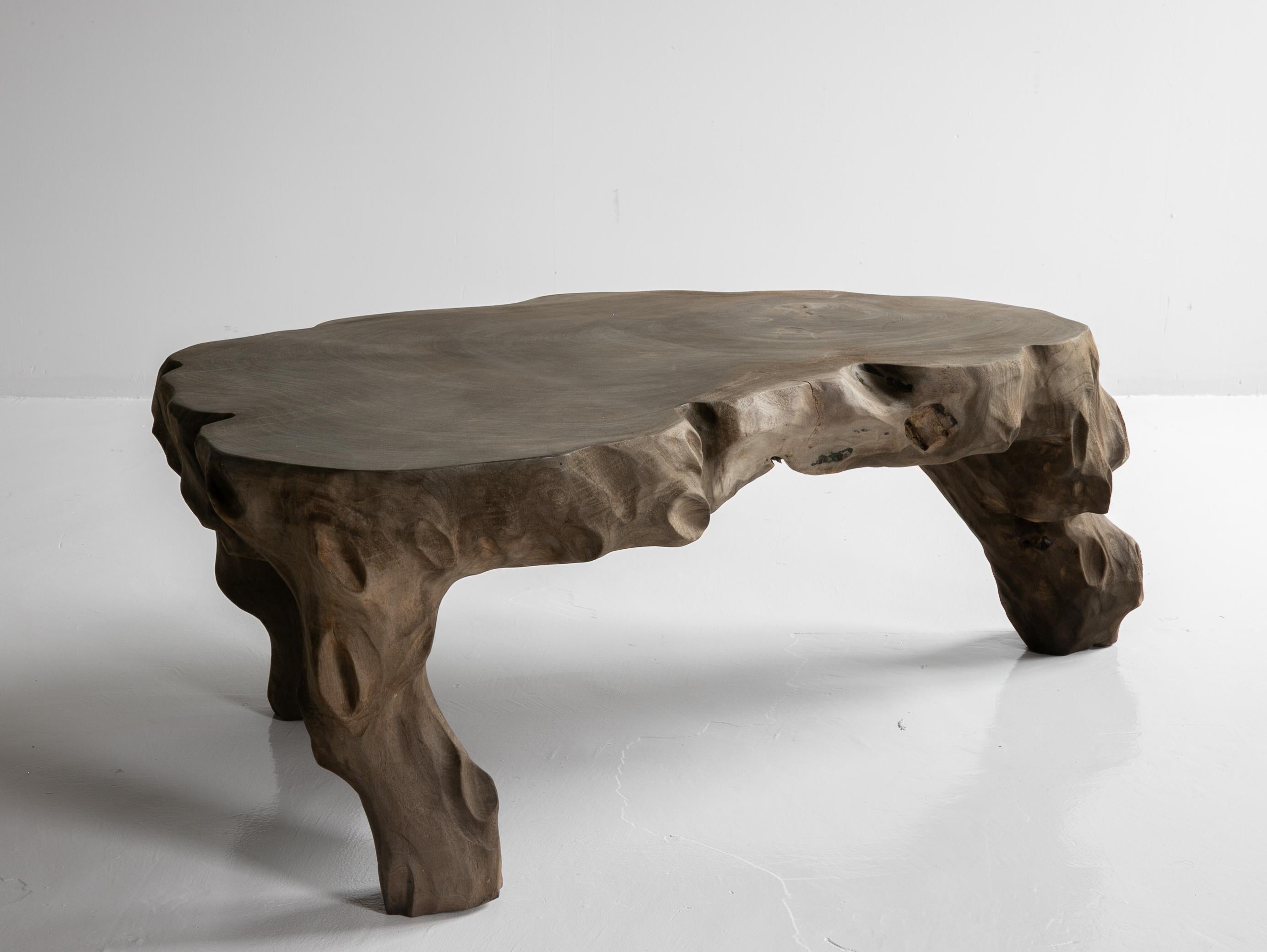 20th Century Japanese Antique Primitive Low Table 1900s-1940s / Side Table Wabi Sabi For Sale