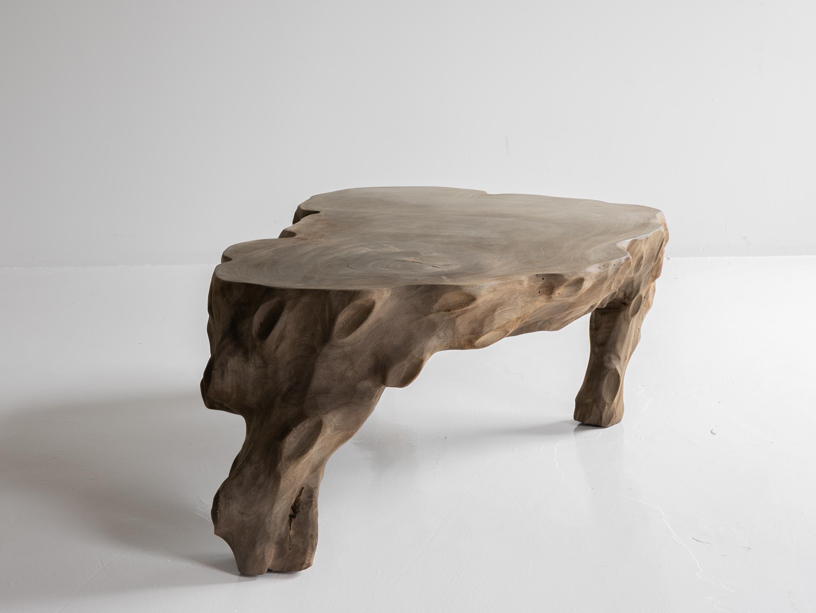Japanese Antique Primitive Low Table 1900s-1940s / Side Table Wabi Sabi For Sale 1