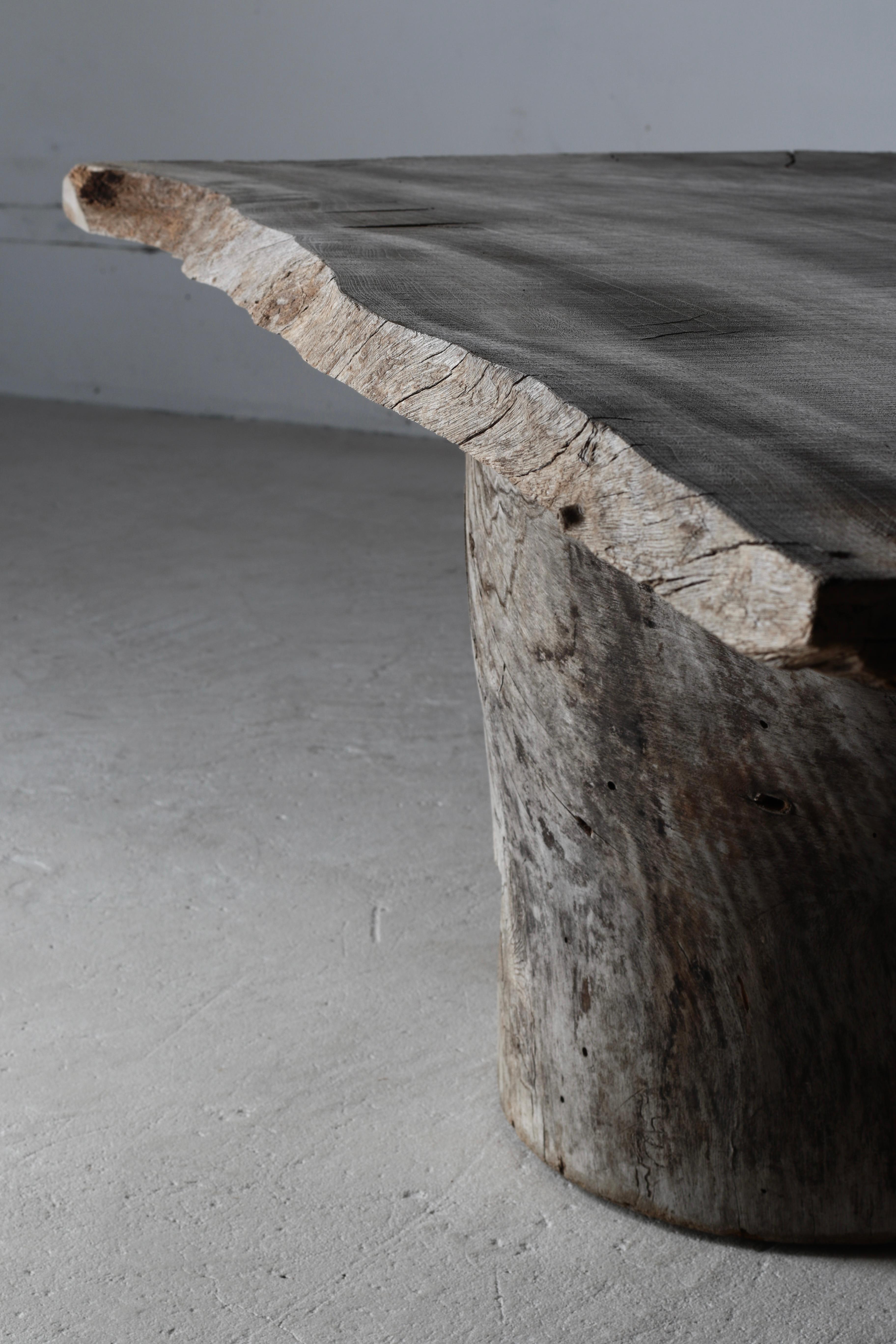 Japanese Antique Primitive Low Table / Coffee Table / 1868-1912s Wabi-Sabi 3