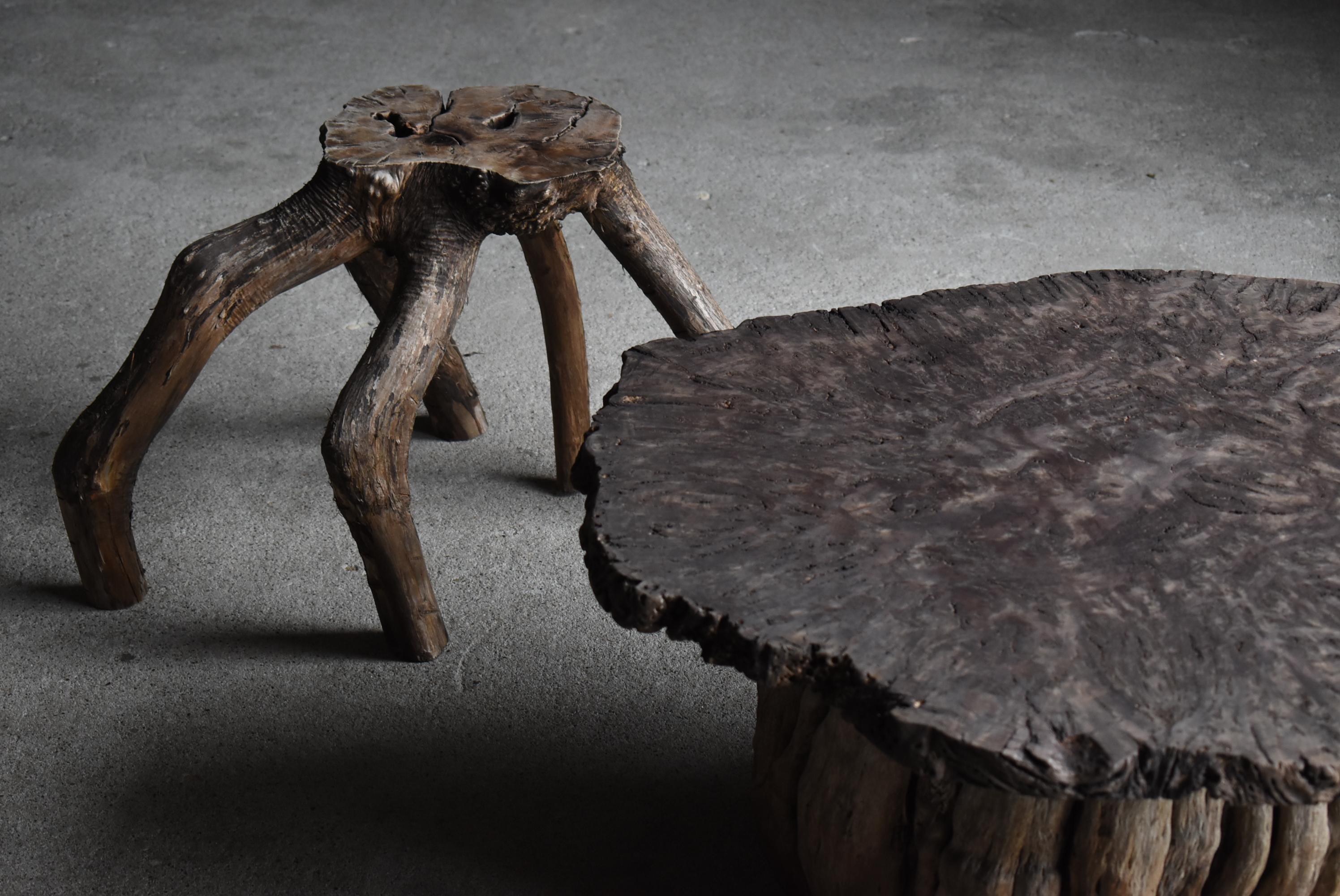 antique japanese stool