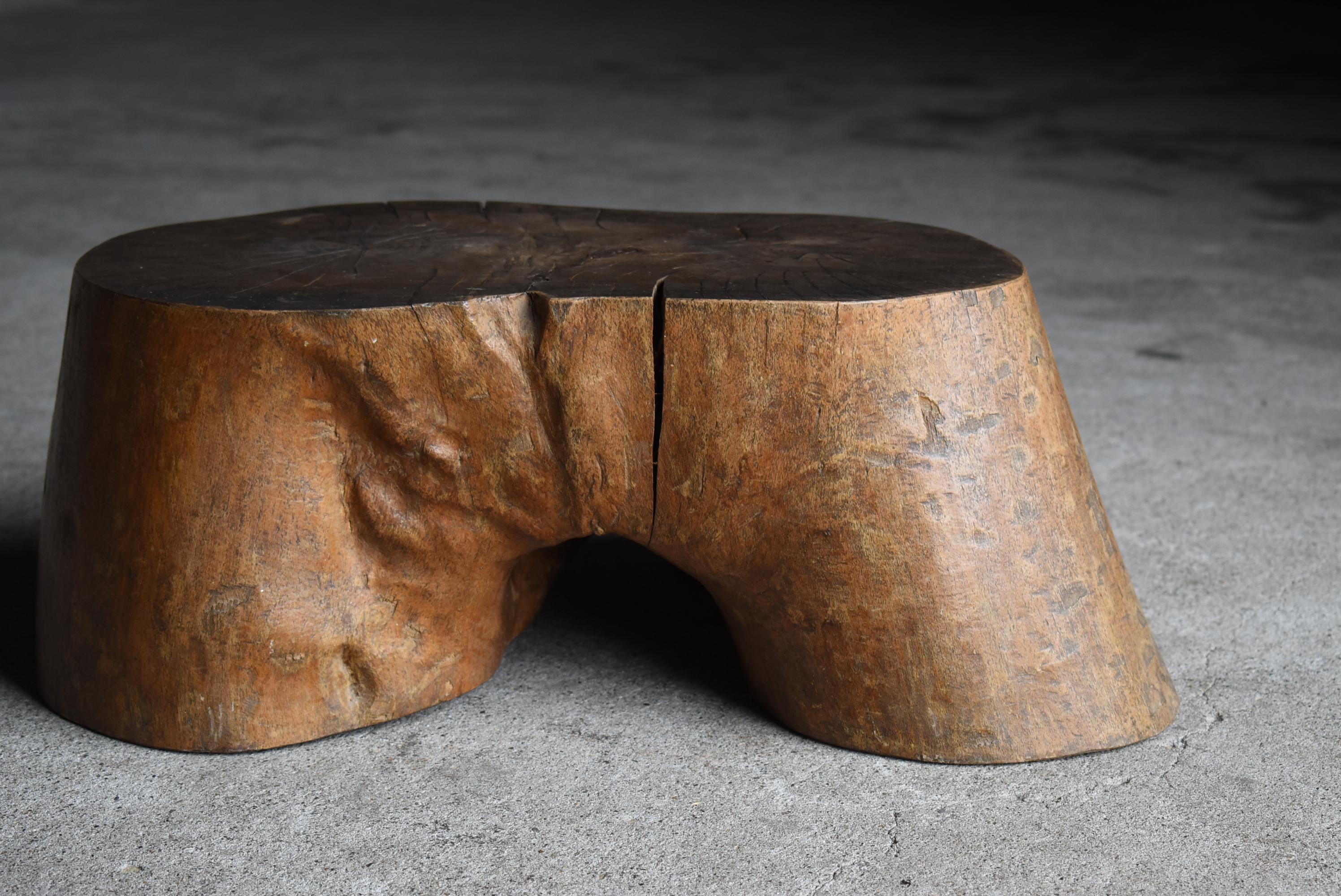 Japanese Antique Primitive Stool or Stand 1900s-1920s / Wabi Sabi 5