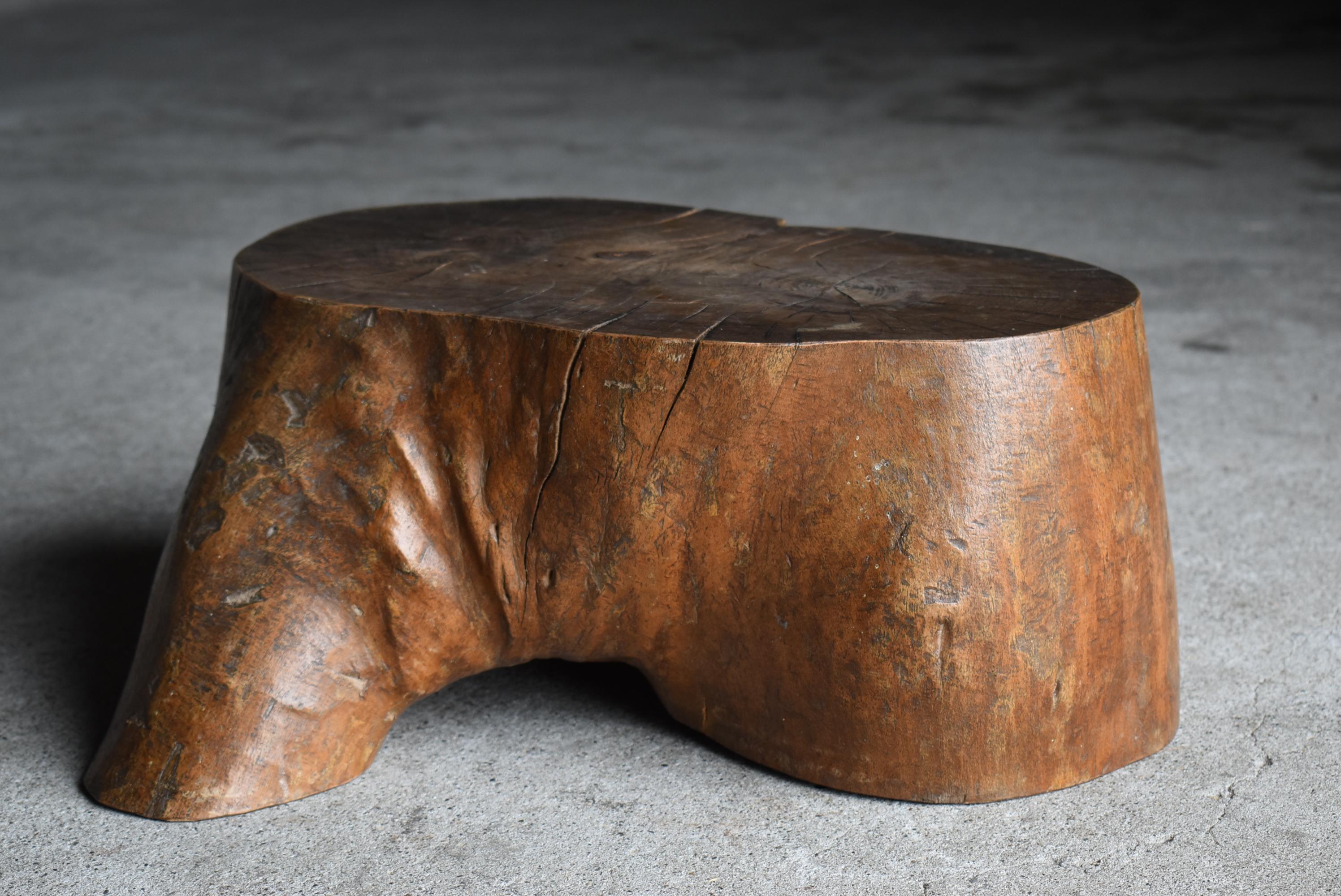 Japanese Antique Primitive Stool or Stand 1900s-1920s / Wabi Sabi 3