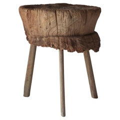 Mesa Primitiva Japonesa Antigua / Mesa de Centro Expositor / Wabi-Sabi
