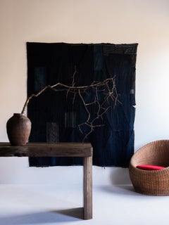 Japanese Antique Rag "BORO" 1800s-1860s / Abstract Art Wabi Sabi