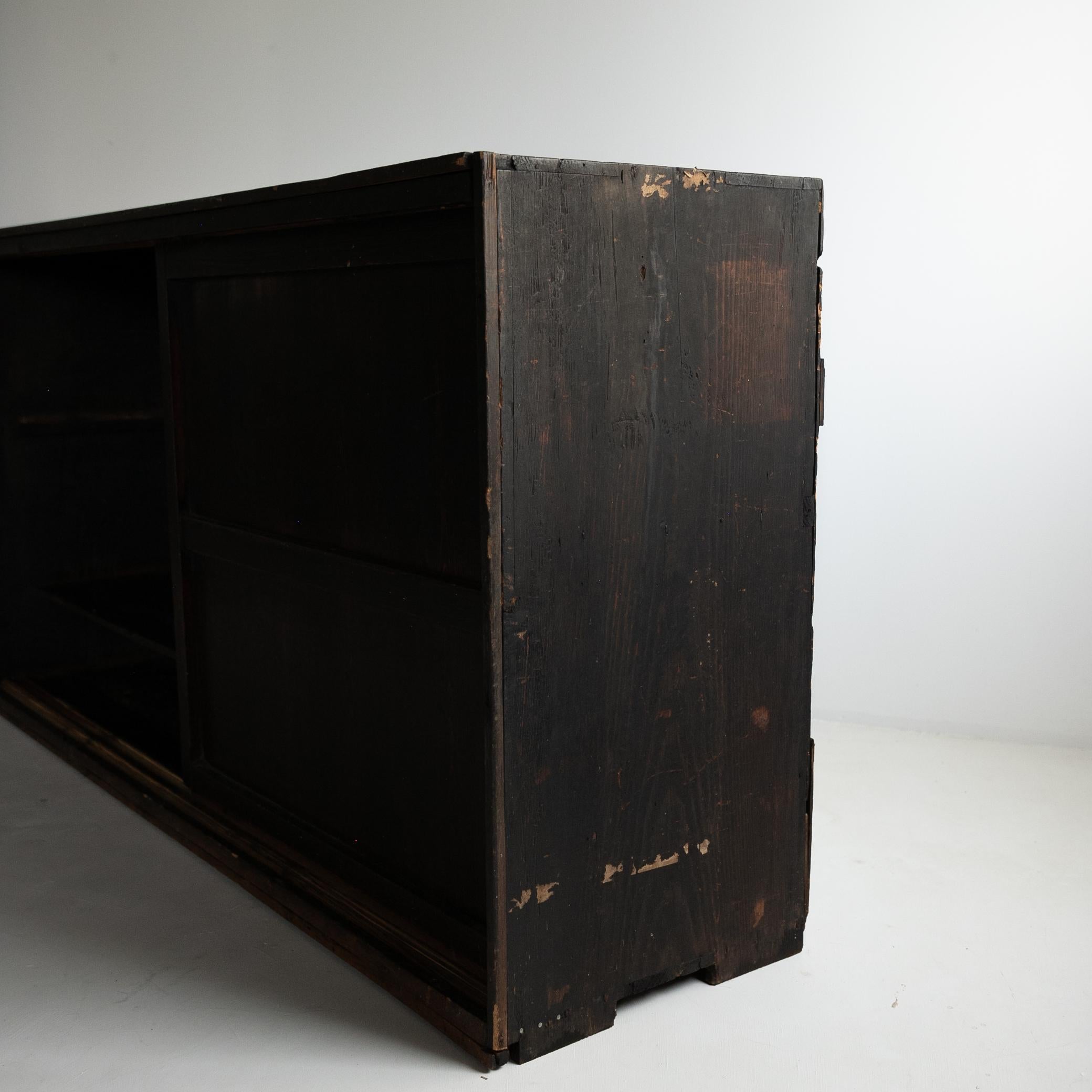 Japanese Antique Rare Large Tansu 1860s-1900s / Cabinet Sideboard Wabisabi 3