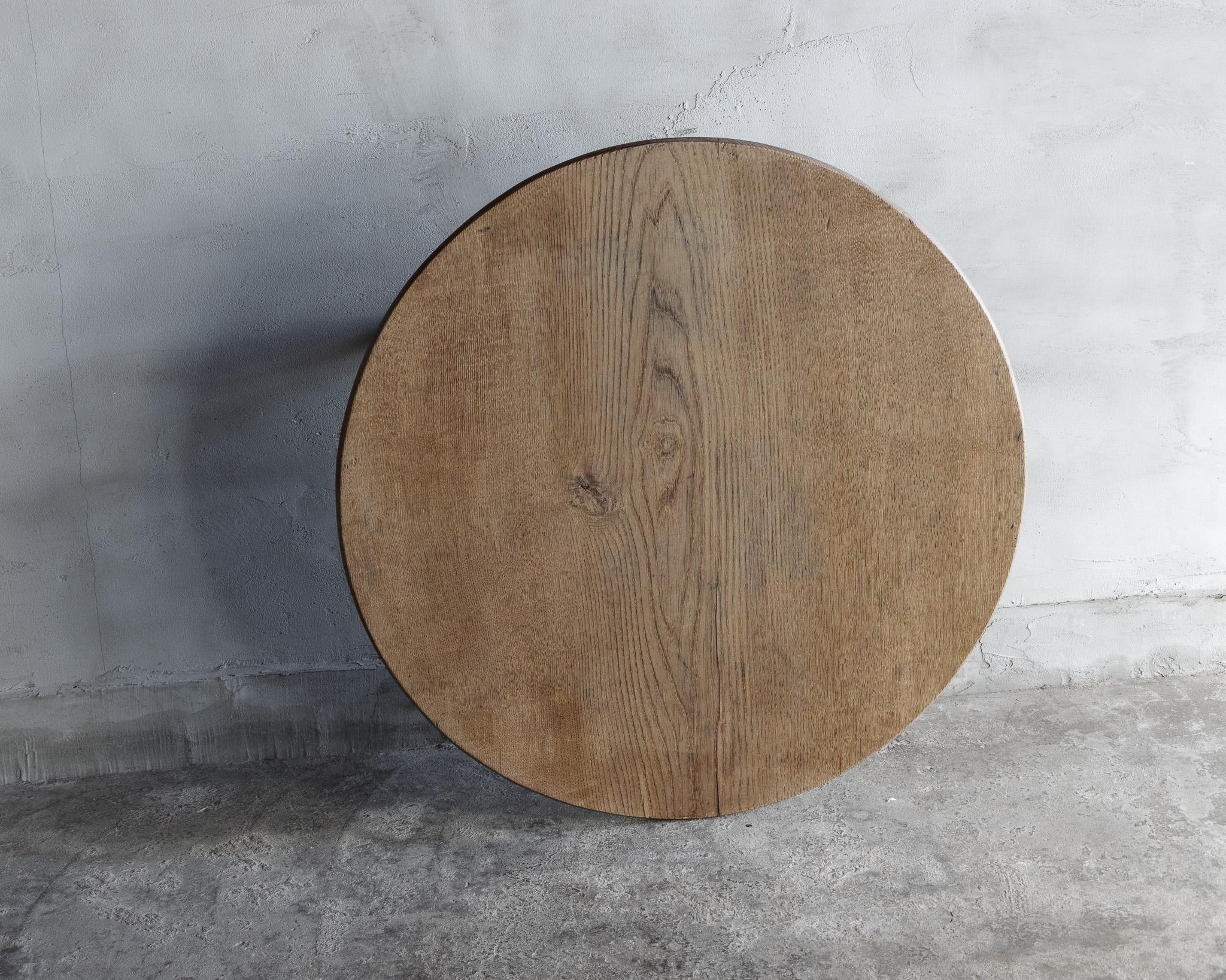 Japanese antique round table 
