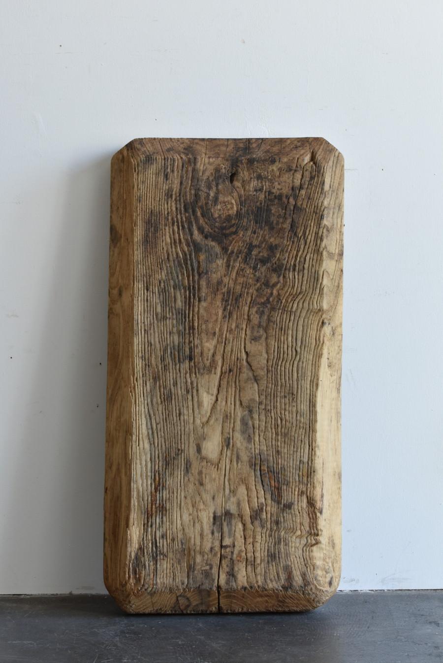 Japanese antique Rustic Board/1868-1920/a Board like an Abstract Painting For Sale 4
