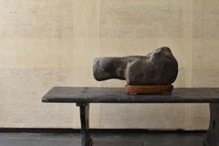 Japanese Antique Scholar's Stone/Rock-Like Scenery/Appreciation "Setagawa"Stone