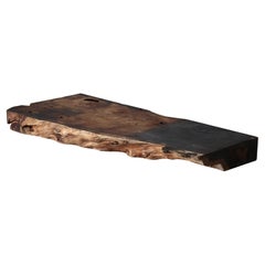 Zócalo Escultórico Japonés Antiguo / Mesa Baja / Wabi-sabi Primitivo