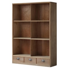 Japanese Antique Sen Wood Display Shelf, 1930s–1950s, Japandi Wabi-Sabi