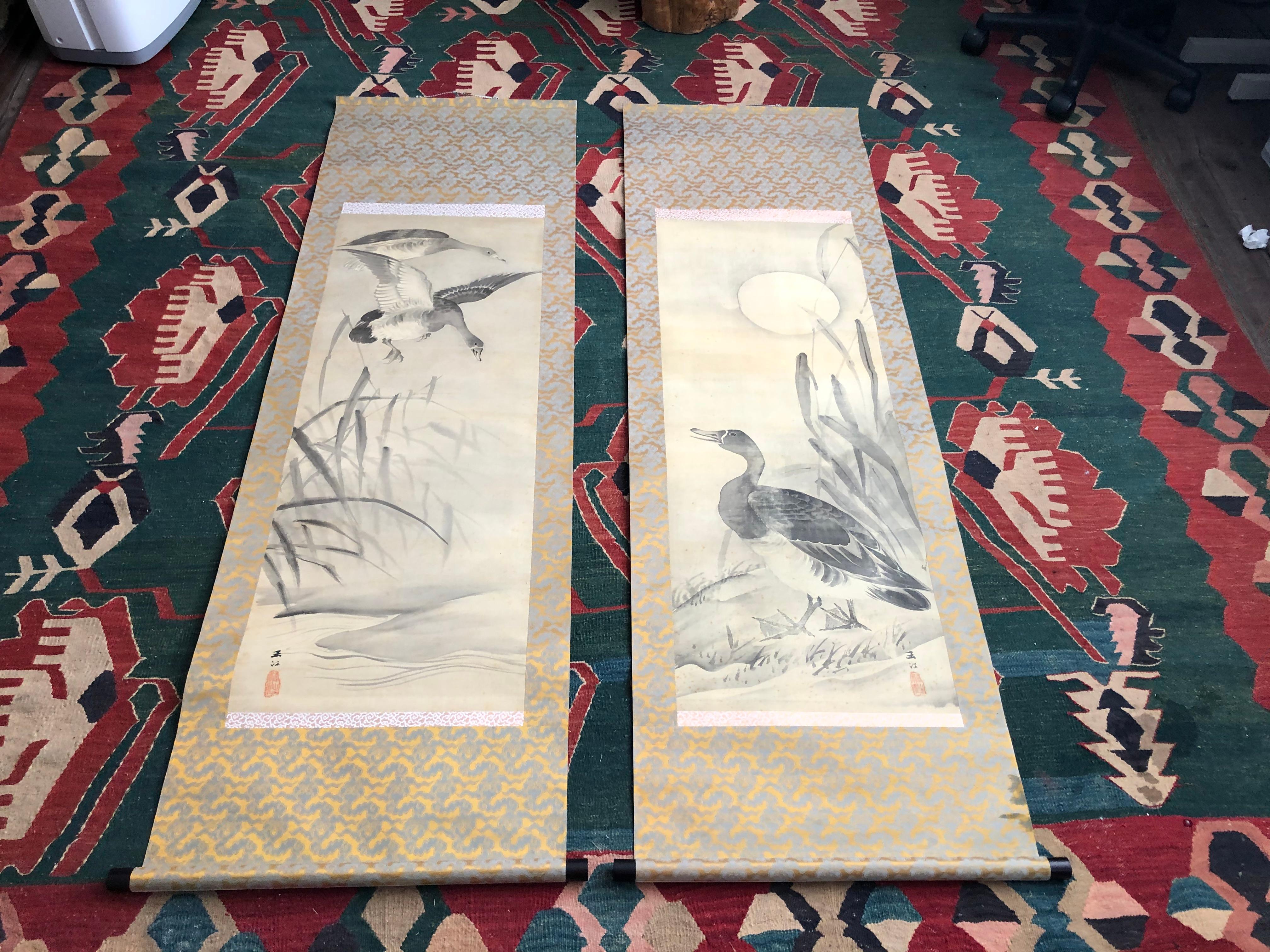 Fine set of two (2) 