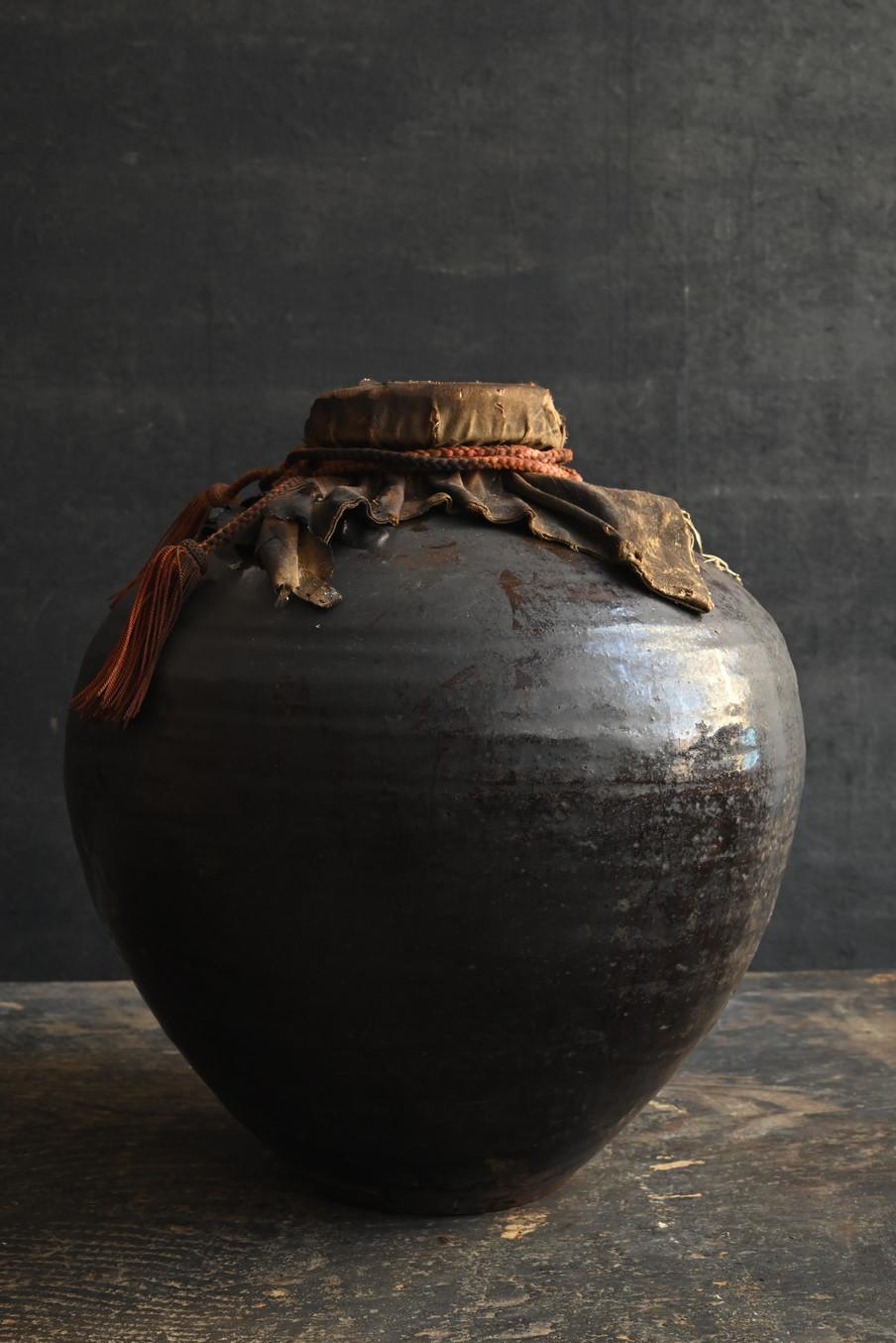 Antike Chinesische Keramik 【Luzon Jar】/Eisen-glasierte Teekanne/15. bis 18. im Angebot 4