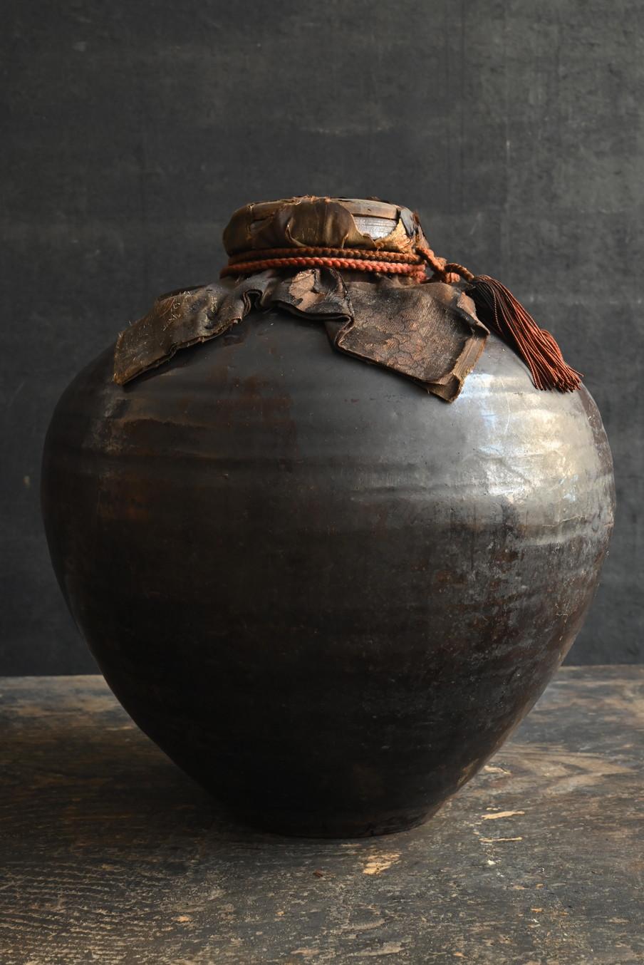 Antike Chinesische Keramik 【Luzon Jar】/Eisen-glasierte Teekanne/15. bis 18. im Angebot 6