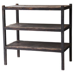 Japanese Antique Shelves 1860s-1900s/Open Rack Shelf Wabi-Sabi Mingei