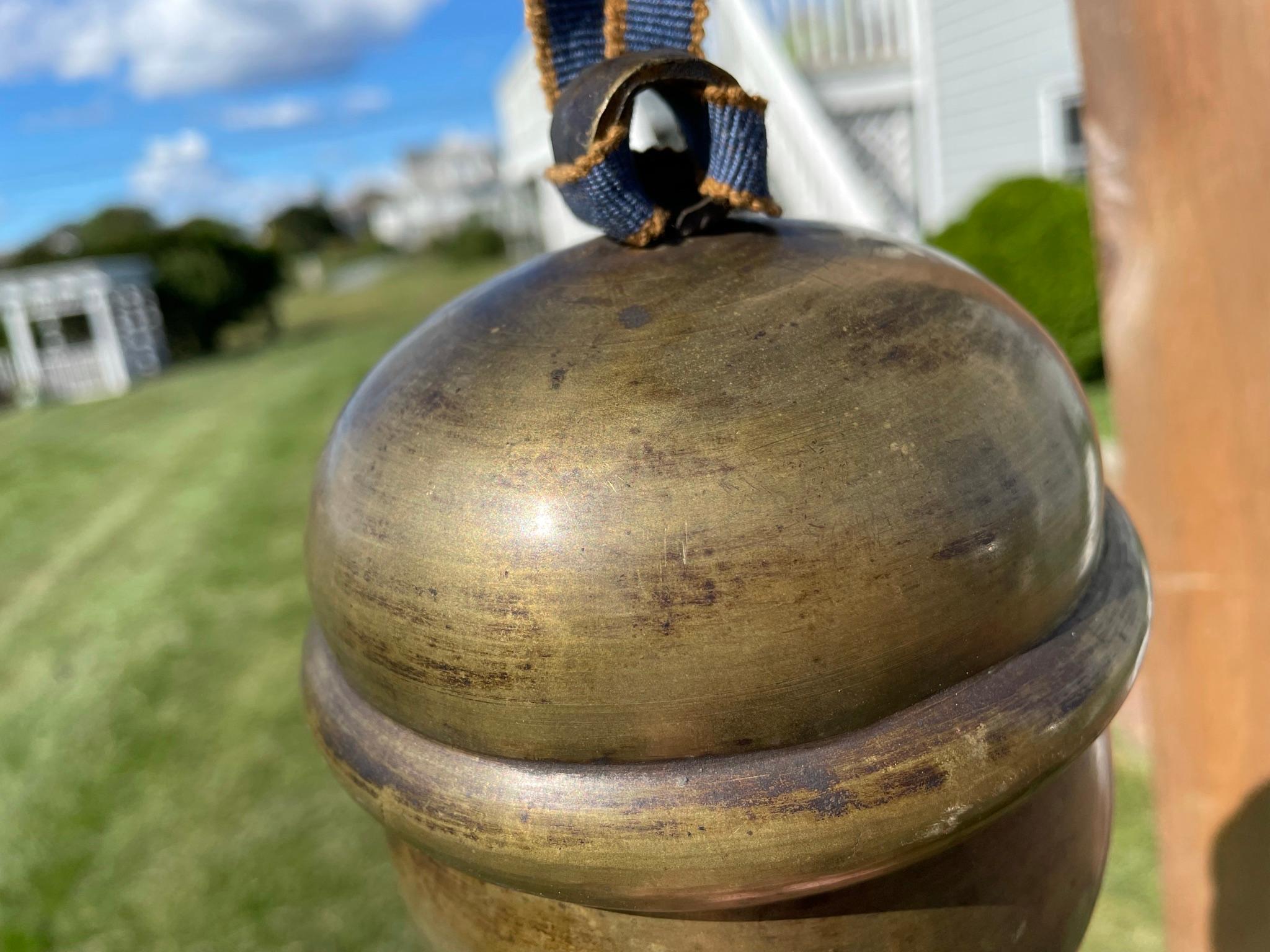 Japanese Antique Shinto Temple Spirit Bell 1