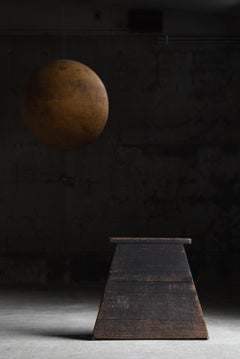 Japanese Antique Side Chair or Side Table 1860s-1900s / Stool Wabisabi Mingei