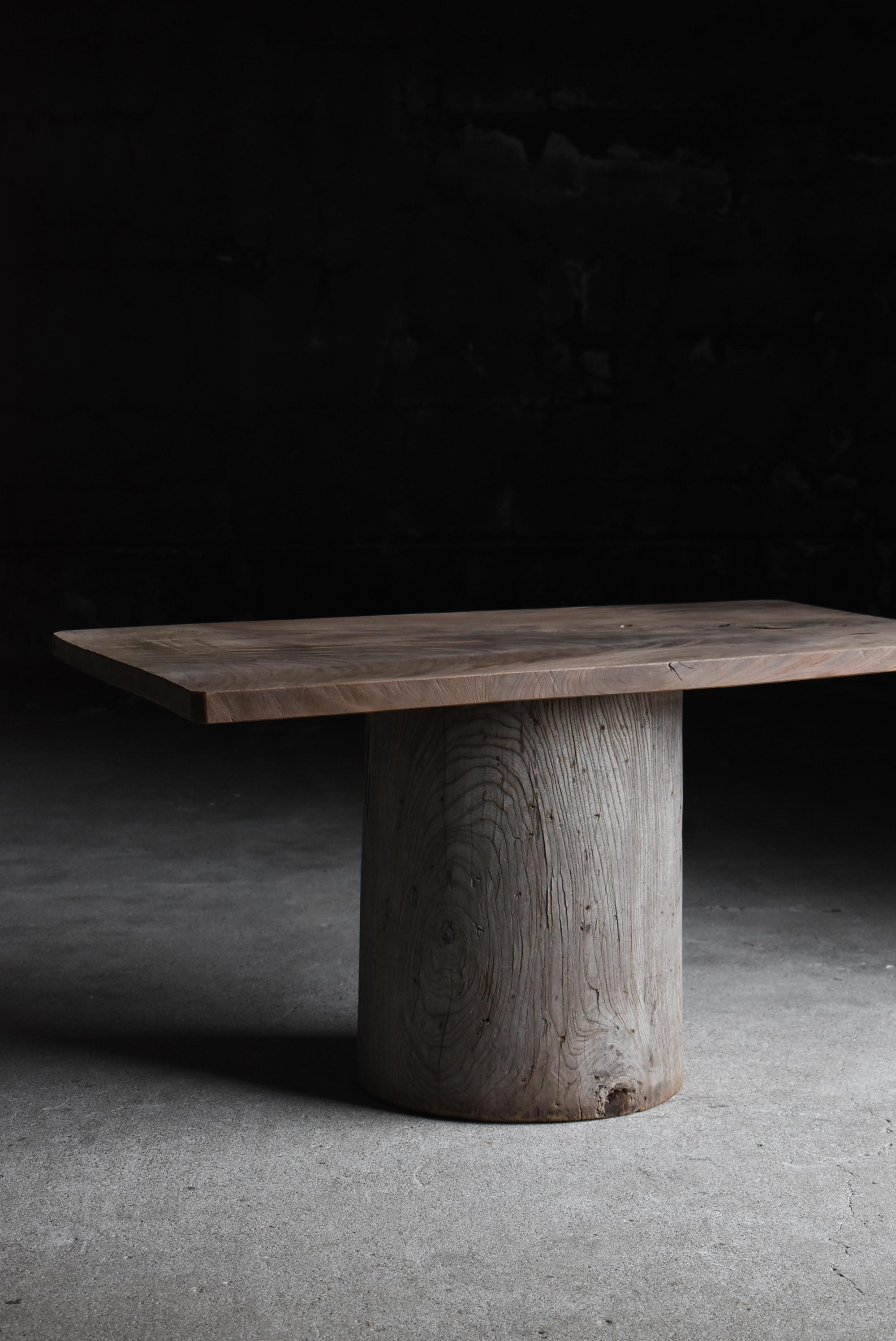 Japanese Antique Side Table 1860s-1920s / Coffee Table Wabi Sabi 3