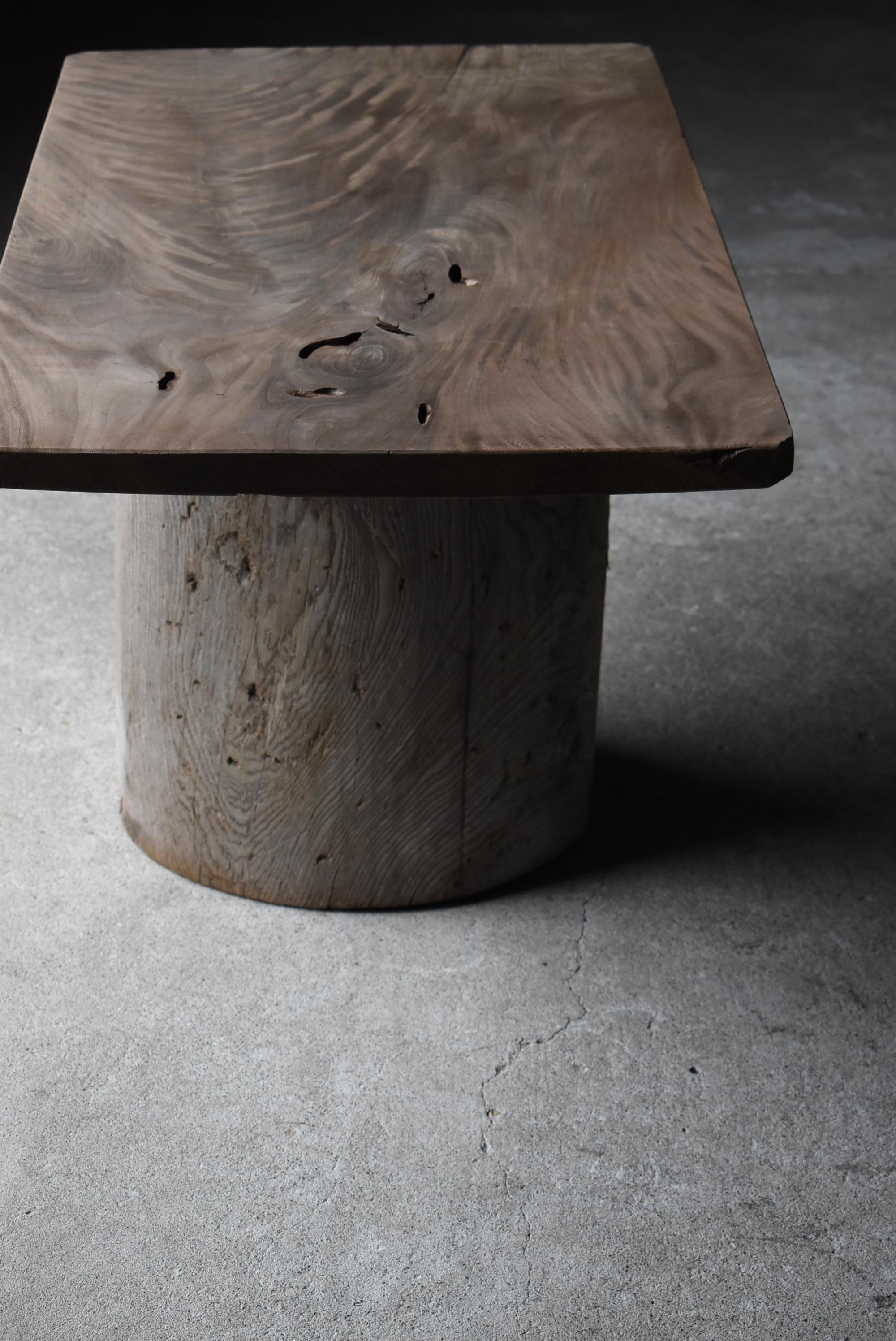 Japanese Antique Side Table 1860s-1920s / Coffee Table Wabi Sabi 7