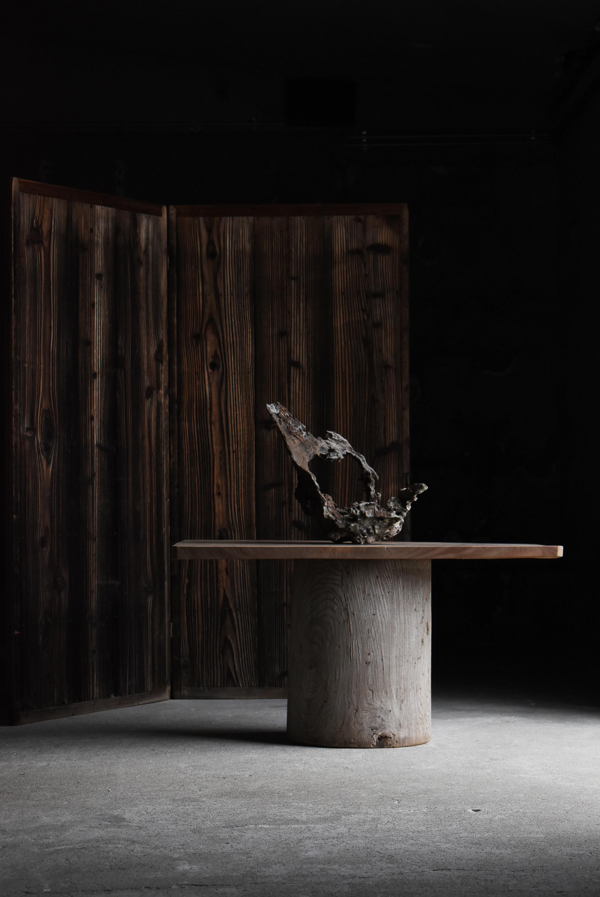 Japanese Antique Side Table 1860s-1920s / Coffee Table Wabi Sabi 10
