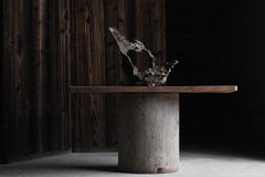 Japanese Antique Side Table 1860s-1920s / Coffee Table Wabi Sabi