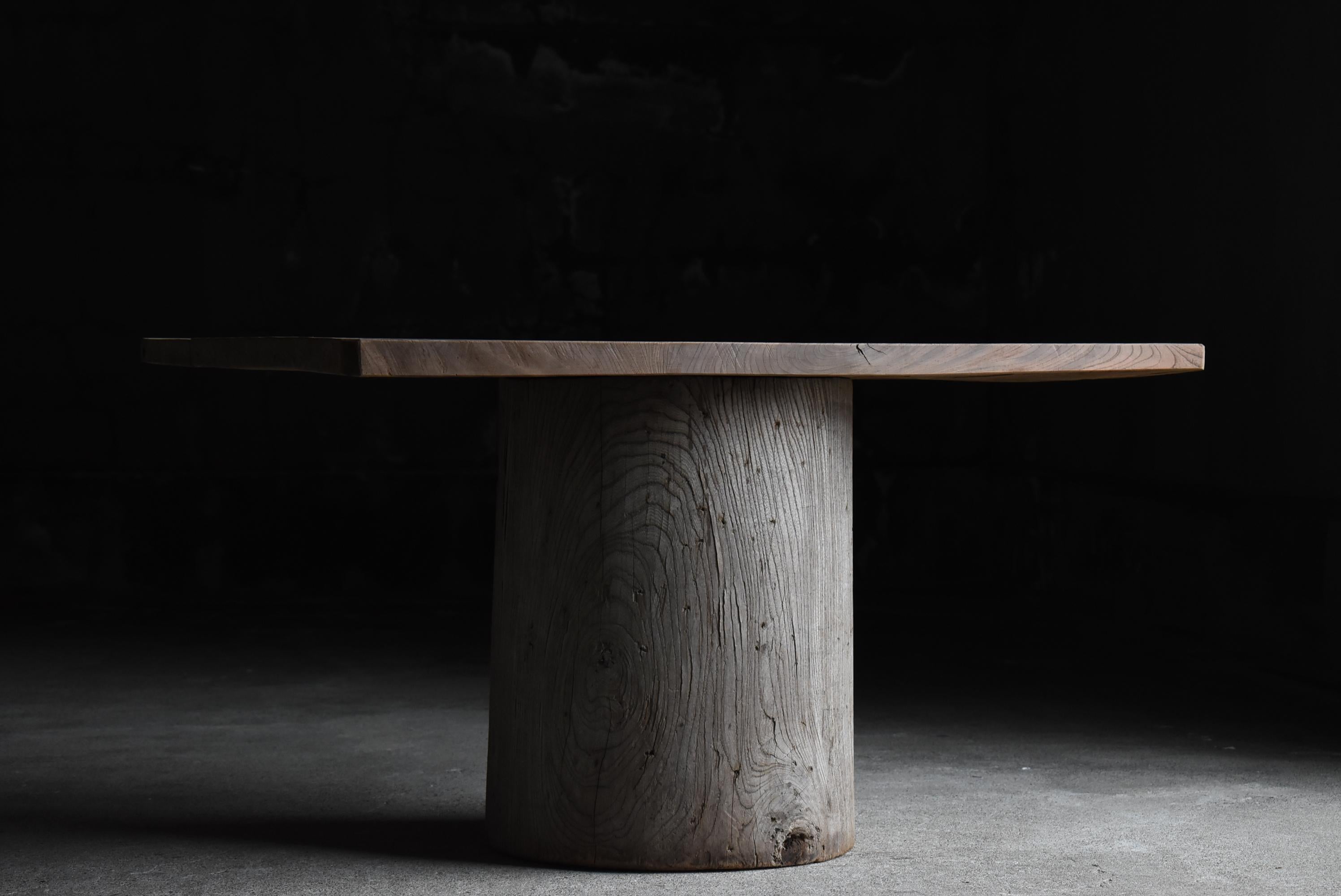 Woodwork Japanese Antique Side Table 1860s-1920s / Coffee Table Wabi Sabi