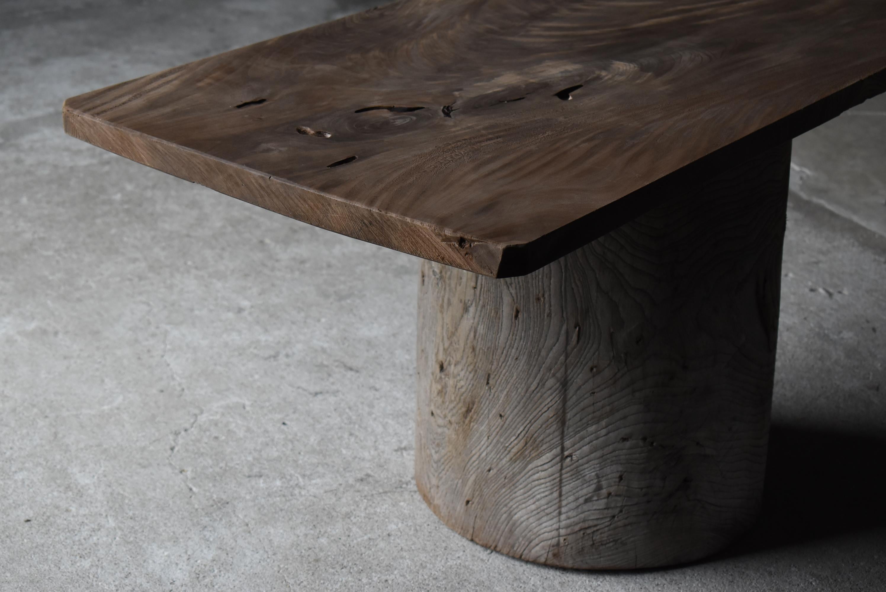 Japanese Antique Side Table 1860s-1920s / Coffee Table Wabi Sabi 2