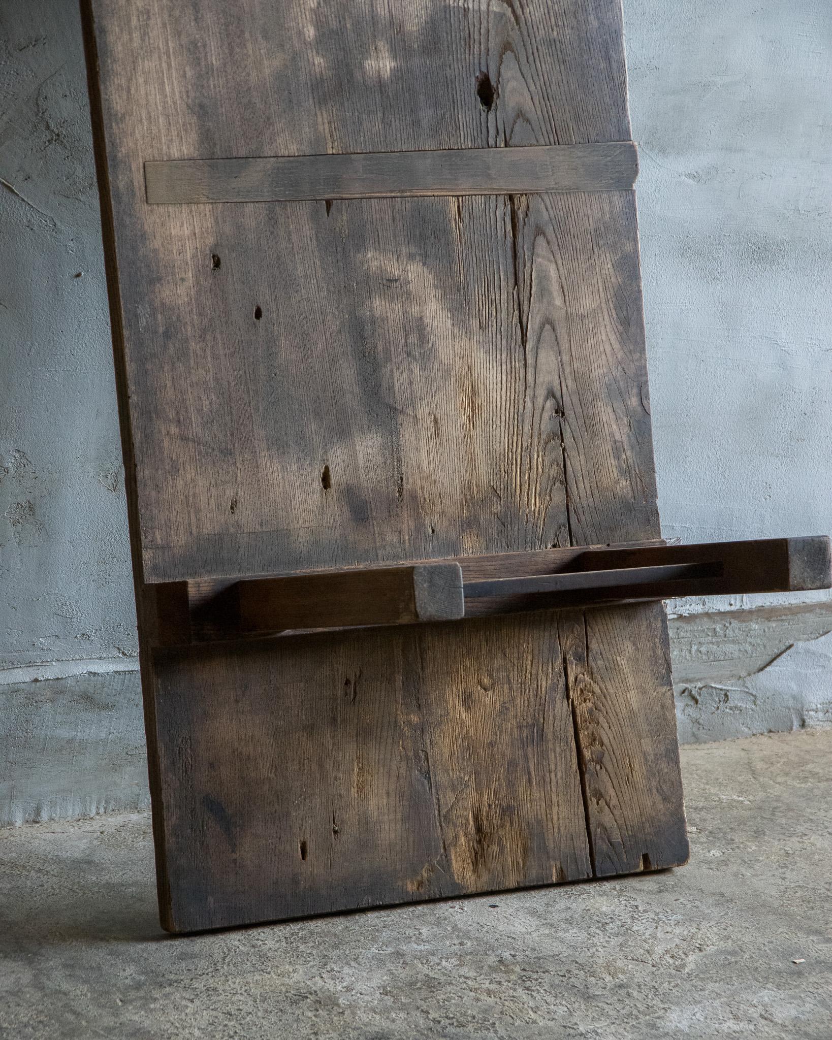 Japanese Antique Side Table, Late Meiji Era '1868–1912', Wabi Sabi For Sale 13