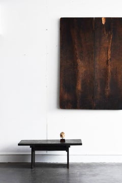 Japanese Antique Small Black Desk / Edo Period Low Table / Coffee Table