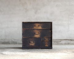 Japanese Antique Small Chest of Drawers, Edo Era (Tenpō 1830-1844), Wabi-Sabi