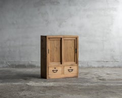 Japanese Antique, Small cupboard, Taisho Period'Early 1900s', Wabi Sabi