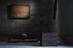 Petit meuble de rangement japonais ancien à tiroirs des années 1860 à 1920/Tansu Commode