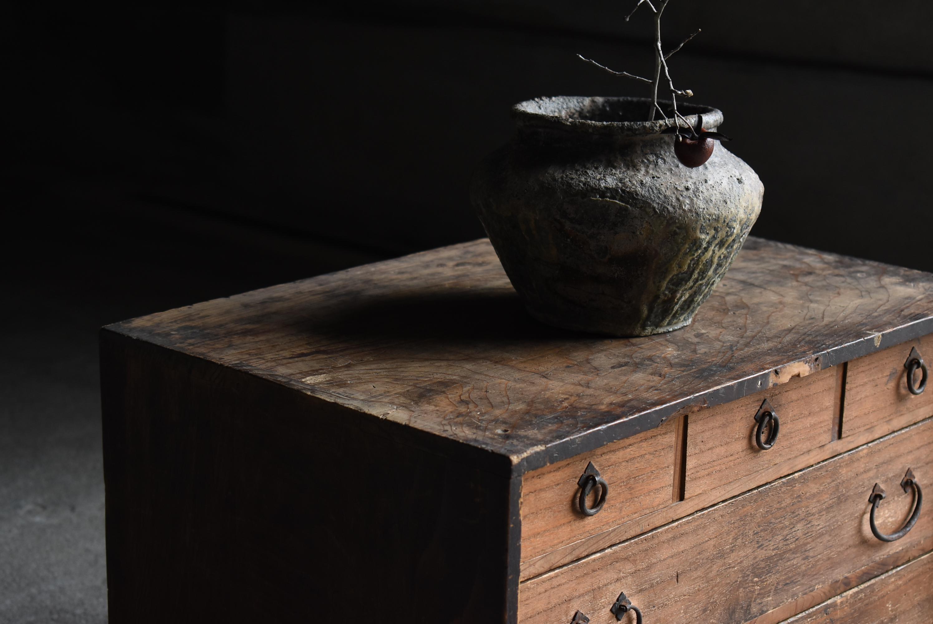 Japanese Antique Small Drawer 1860s-1920s / Tansu Storage Wabi Sabi 11