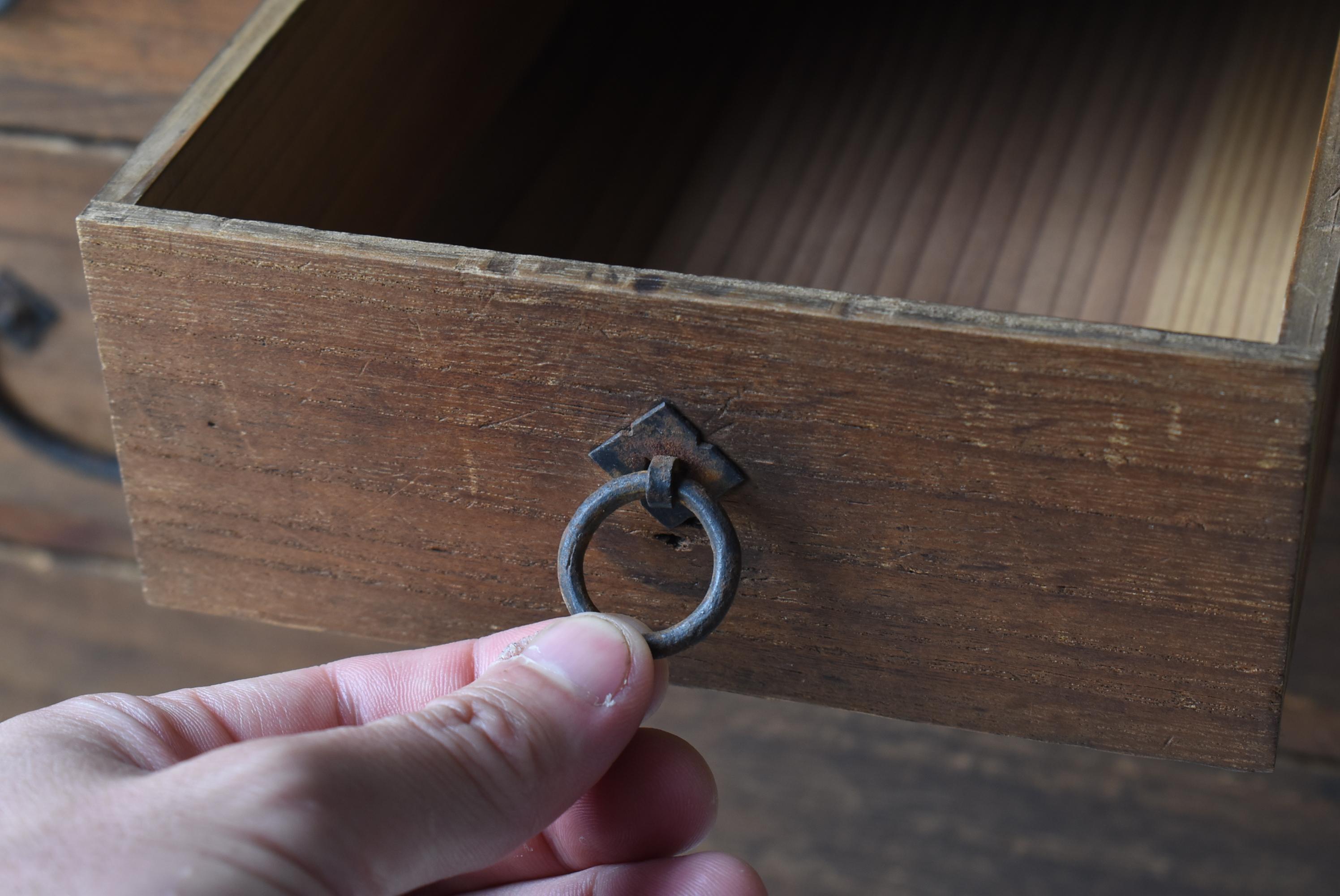 Japanese Antique Small Drawer 1860s-1920s / Tansu Storage Wabi Sabi 1