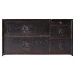 Japanese Antique Small Drawer 1860s-1920s / Tansu Wabi Sabi