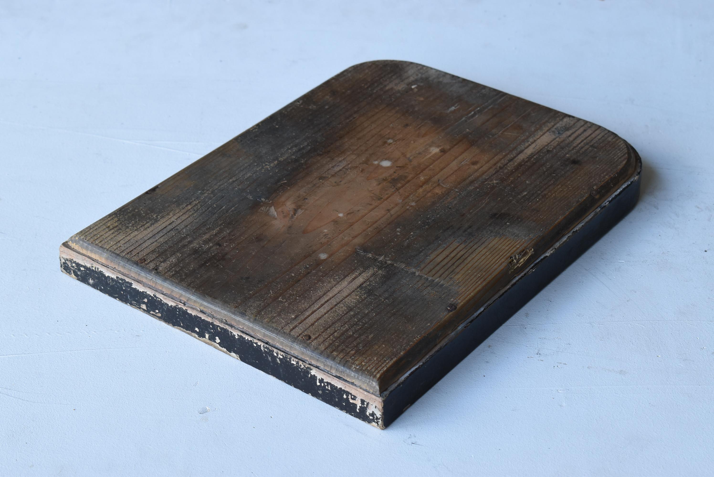 Japanese Antique Small Mirror 1860s-1900s / Wabi Sabi Object Wall Decoration 8