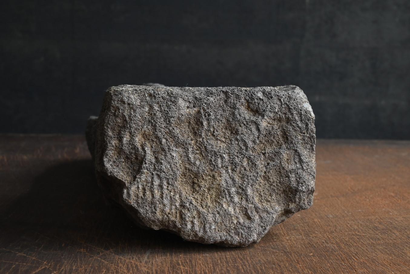 Japanese antique small rice field god / Edo period / Jizo Bodhisattva stone stat 6