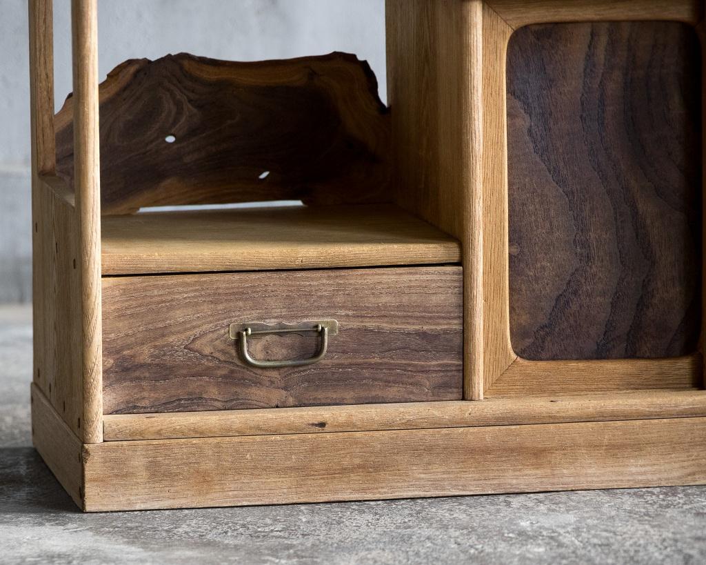 Japanese Antique Small Tea Shelf