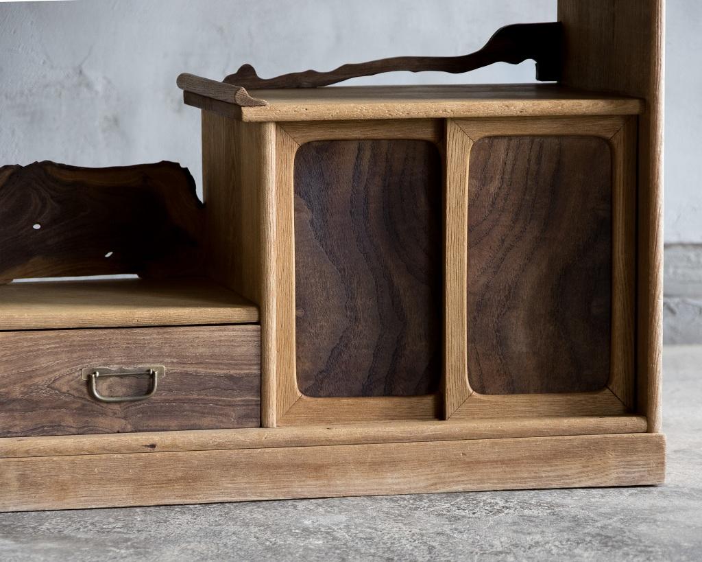 Japanese Antique Small Tea Shelf