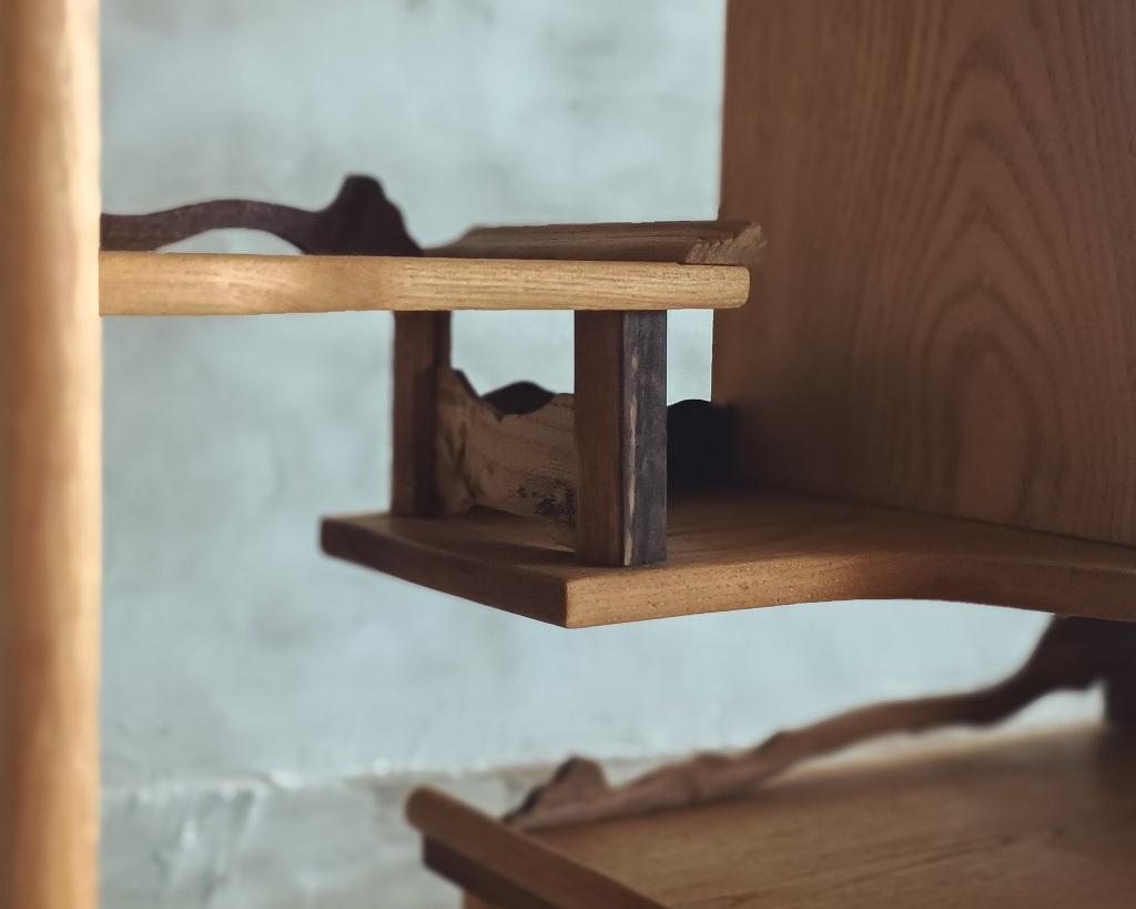 Japanese Antique Small Tea Shelf