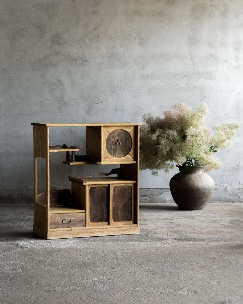 Japanese Antique Small Tea Shelf