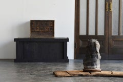 Japanese Antique Small Wooden Drawer / 1865-1868 / Late Edo Period / Storage Box