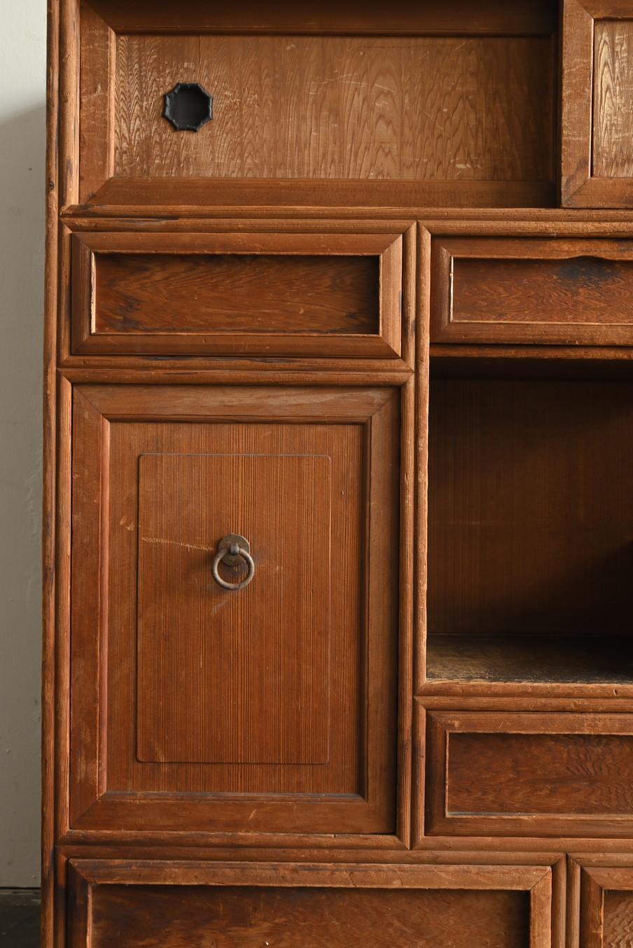 20th Century Japanese antique small wooden storage shelf / Early 20th century For Sale
